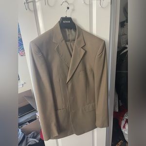 Tan Suit